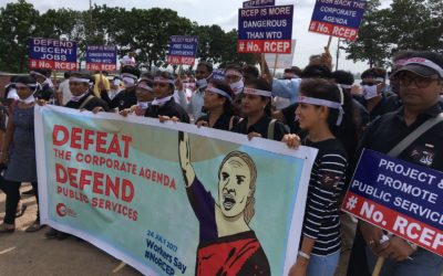Workers call on Governments to Defend the Public Interest and Reject RCEP
